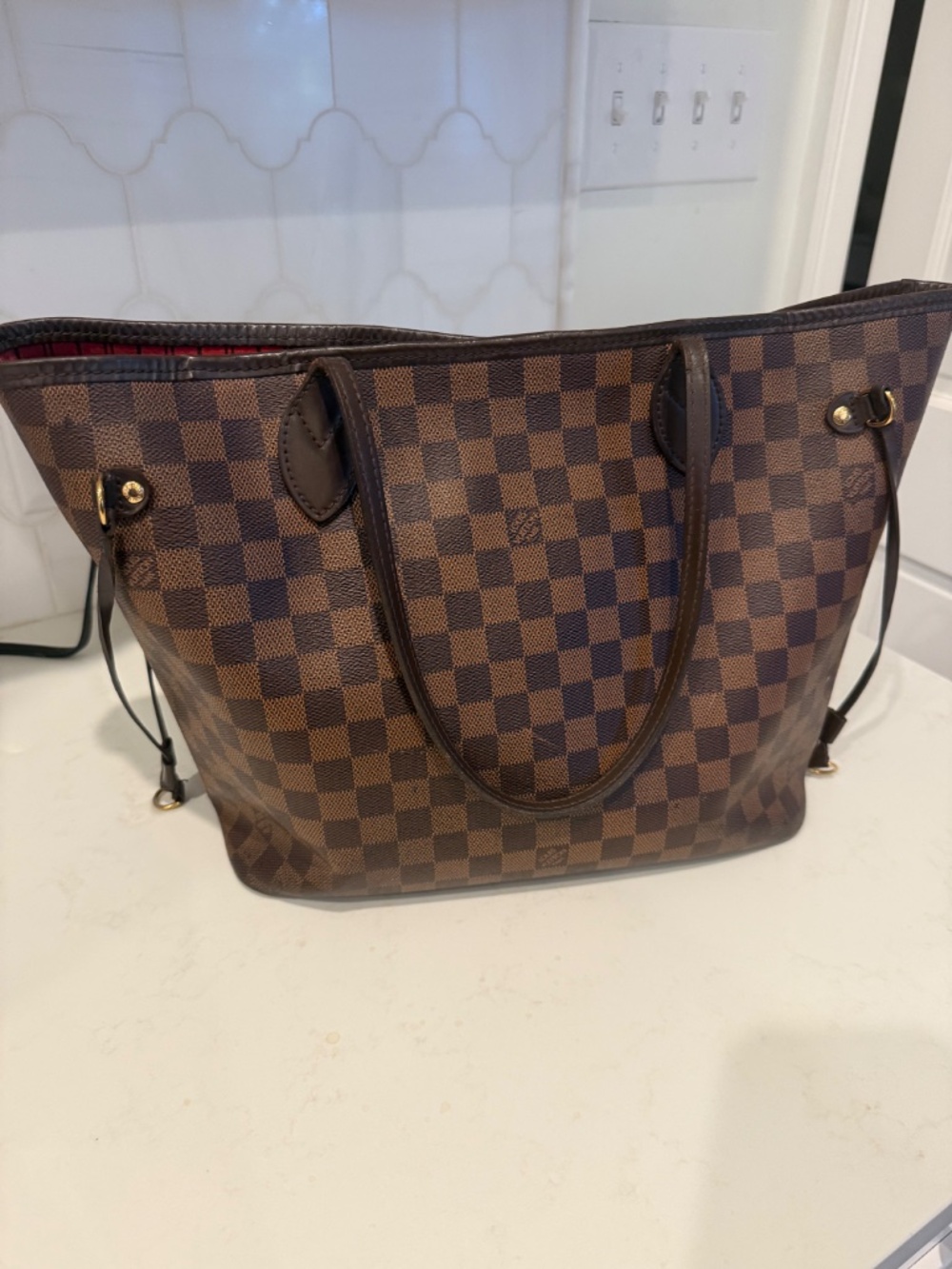 Authentic Louis Vuitton Neverfull MM - Picture 3 of 6